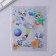 Cosmos notebook cover, 34.7 x 21.1 cm