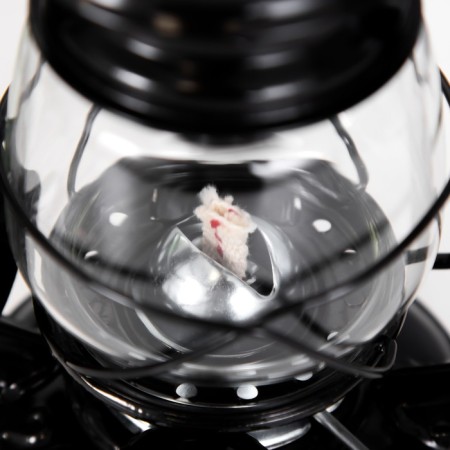 Kerosene lamp decorative black 9.5x12.5x19 cm risalux-6