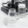 Set for spices on the stand “Spices”, 120 ml, 7.5 × 5 × 8.5 cm, 8 pcs, white color