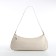 Bag Women's Baget with a zipper, white color