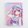 Sketchbook A6, 40 l. 100 g/m "Anime"