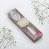 A teaspoon spoon with an engraving "Natalia", in a gift box, 3 x 15 cm.