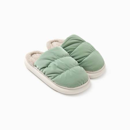 Women's slippers, size 38-39, mint color-17