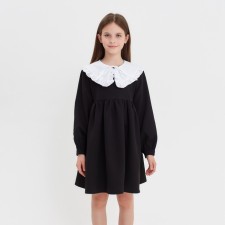Dress for Minaku girl, black color, height 122 cm