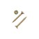 Universal yellow self -tapping screws 3.5x25, 200 pcs