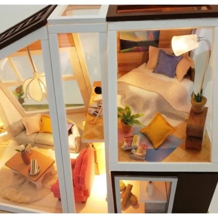 Interior designer Hobby Day Minihouse “The 21st Century Hut”, Rumbox-8