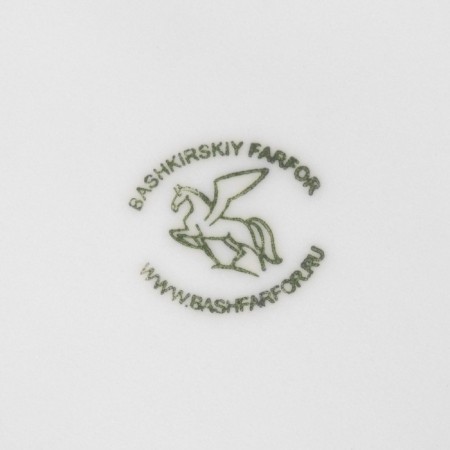 Square porcelain plate "Lucky", 19 × 19 cm-4