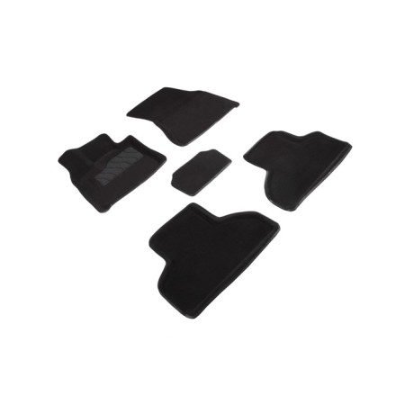 Pile rug for BMW X5 F15, 2014-2018, black