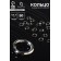 Connective ring 0.6 × 5 mm (set 50 g, ± 950 pcs.) SM-973, color gray color