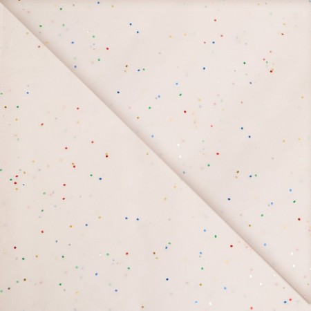 Paper Pacific, "Confetti", white, 50 x 66 cm