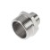 Nipple of transitional STI, 3/4 "x3/8", nickelized brass