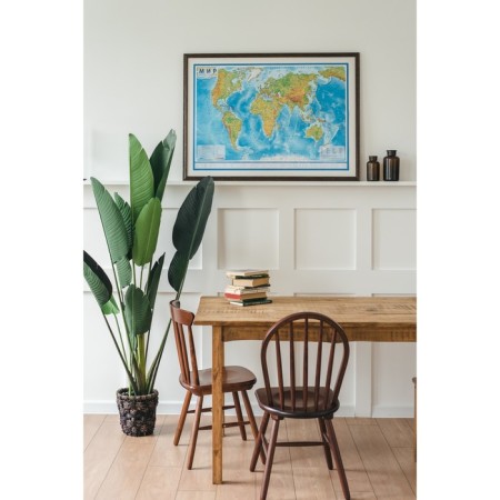 Physical world, 120 x 78 cm, 1:25 million, laminated-2
