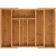 Tray for the Jerry cutlery, 7 sections, in a drawer, bamboo