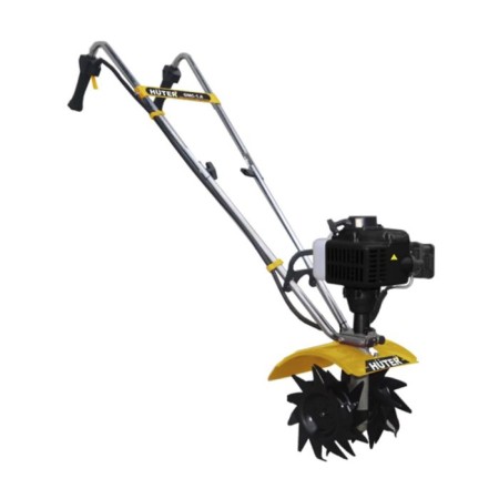 Motoculture HUTER GMC-1.8, 2T, 1.25 hp, milling milling fire 22 cm, processing 23 cm, tank 0.65 ml