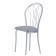Vienna chair, silver metallic/metallic
