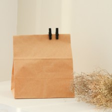 A set of clothespins for decor 50 pcs., Black - 3.5 cm