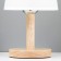 Bordeaux table lamp E27 40W white 14x14x30 cm Risalux