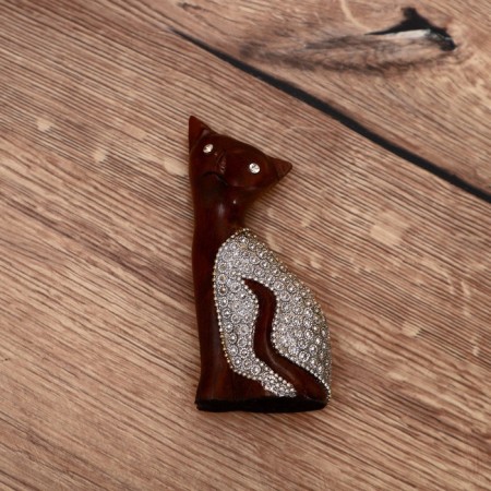 Souvenir "cat" tree 13 cm-2