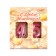 Candle in the cake jubilee "line" (set 2 in 1), number 45 /54, pink metallic, 6.5 cm