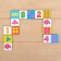 Domino children's “Learning numbers”, EVA material, according to Montessori Methods