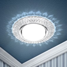 Lamp built -in era DK LD23, IP20, 15W, 123x45 mm, 4000k, transparent color