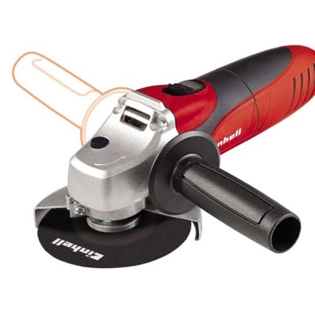 Corner grinder Einhell TC-Ag 125, 850 W, D = 125 mm, 12000 rpm, without disk-1
