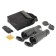 Binoculars Veber Sputnik Zoom, 10-20 × 50, black color