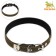 Sprinkle collar with lining, 50 x 2 cm, Osh 25-35 cm, khaki