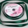 Satin tape, 20 mm × 91 ± 1 m, dark green color No. 128