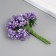 Decorative bouquet "Berries" (12 pcs Pack) Length 9.5 cm, col. lilac