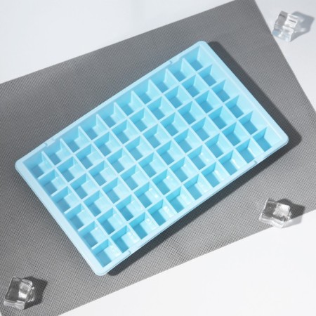 Form for ice DOLANA, 29 × 17.5 × 2.5 cm, 60 cells, color mix-1