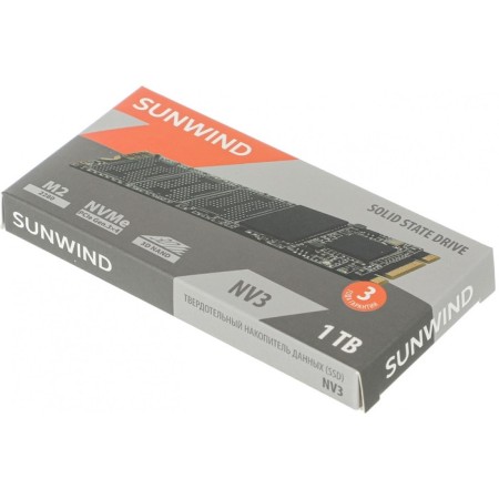 SSD Sunwind PCIE 3.0 X4 1TB SWSSD001TN3T NV3 M.2 2280-4