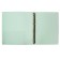 Folder on 4 rings A4, Calligrata, 25 mm, 700 μm, inner pocket, pocket for a spine, light green