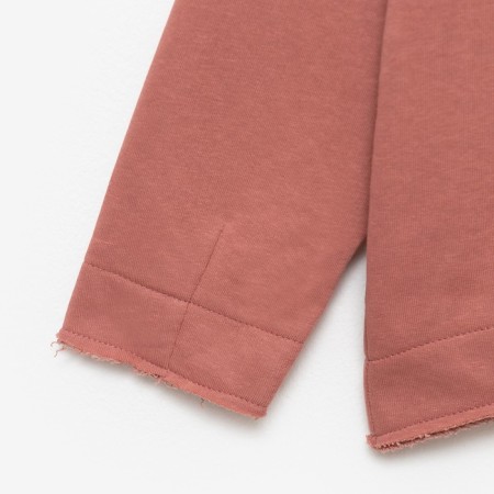 Kidsa (sweatshirt, trousers) minku Terracotta color, height 134-11