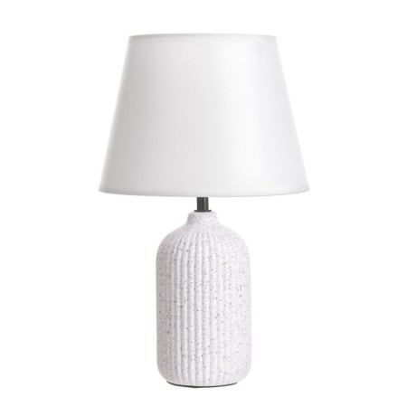 Table lamp "Beatrice" 1x40W E14 white 22x22x36cm-5