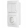 Block combined Gloss Sche GSL000174 Roset 2 keys, white color