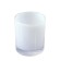Axentia Priamos glass for a bathroom of white acrylic, Ø 7 cm, height 8.5 cm