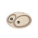 Kitchen carrier of stone Florentina "Selena", 780x510mm, sand color