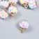 Suspension for creativity Plastic "Ball - Balls" set 10 pcs 2.1x1.6x1.6 cm