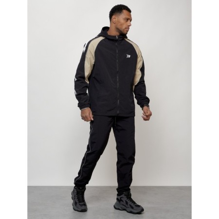 Sports suit men's, size 54, black color-2
