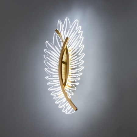 Bra "Wings" LED 24W 3000-6000K gold 50x20x15cm-4
