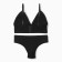 Female set (top, panties) Black color, size 44-46