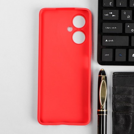 Red Line Ultimate case for Tecno Camon 19, Silicone, Red-1