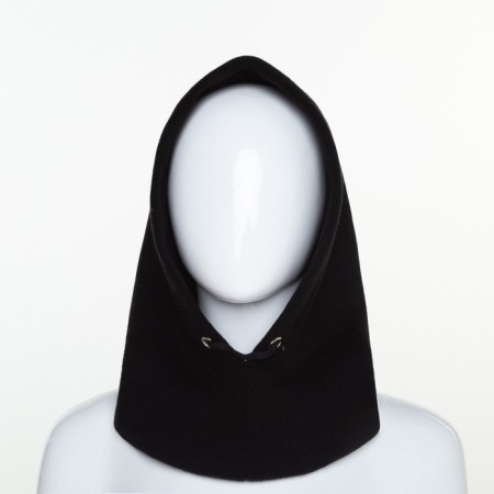 Hat (caper) female, black color, size 54-58-6