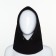 Hat (caper) female, black color, size 54-58