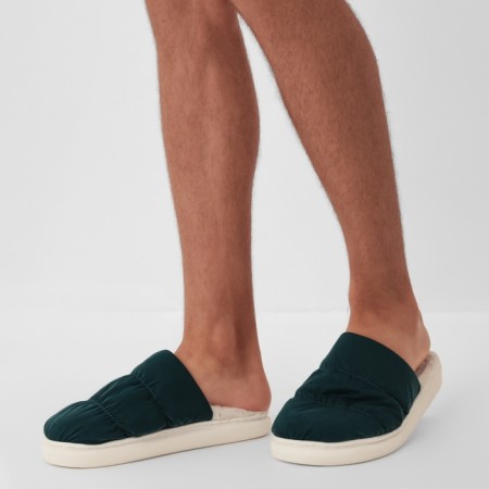 Male slippers, size 40-41, green color-3