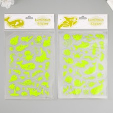 Plastic sticker phosphorus 