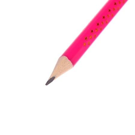 Chernographic pencil with NV eraser, trihedral sharpened corps, in a tube, mix-3
