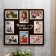 Photo frame of HDF "Our family" in 8 photos 10x15 cm (plastic screen)