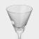 A set of glass glasses for Martini Poline, 90 ml, 4 pcs